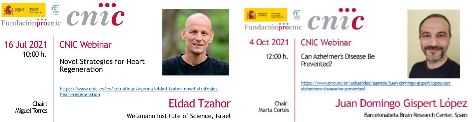 Eldad Tzahor and Juan Domingo Gispert