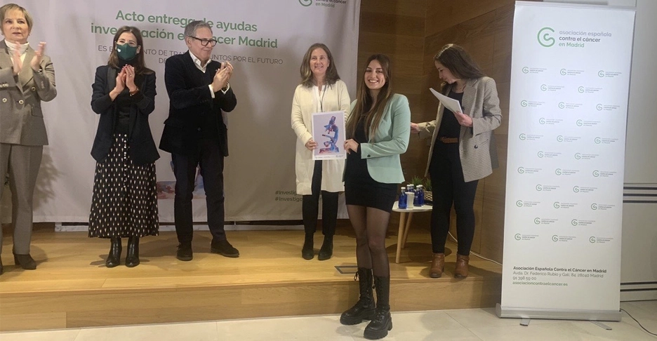 The Spanish Association Against Cancer grants a predoctoral award to Anabel Díaz-Guerra