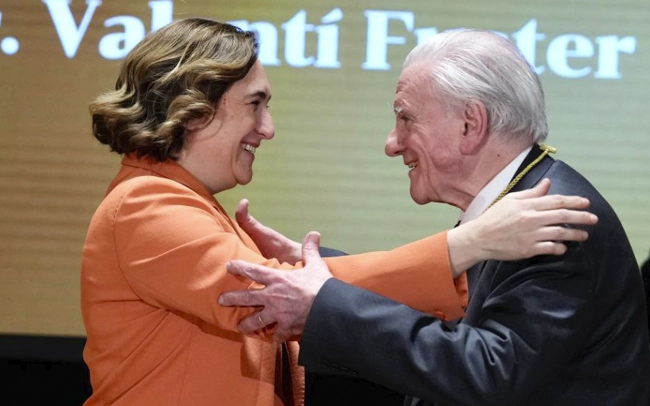 The City Council of Barcelona awards the Gold Medal of Scientific Merit to Dr Valentín Fuster