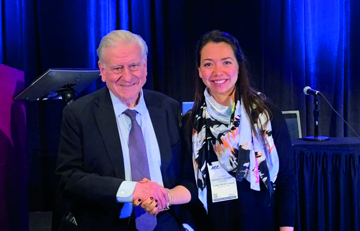 JACC rewards a CNIC researcher for a PESA-CNIC-SANTANDER study