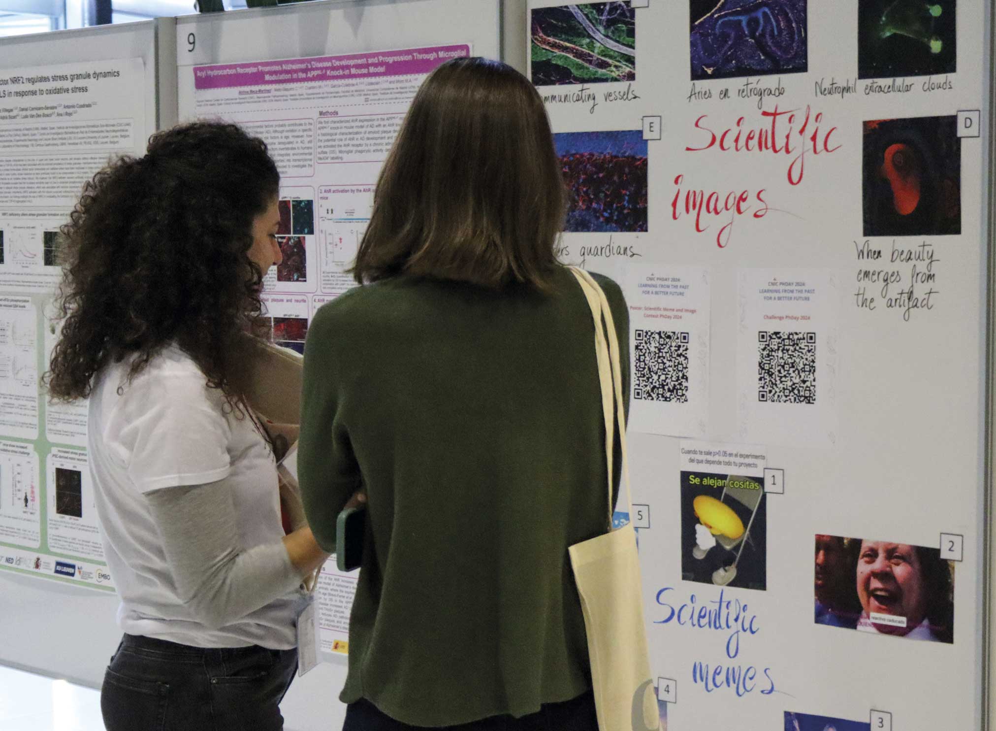 Graduate students at the CNIC