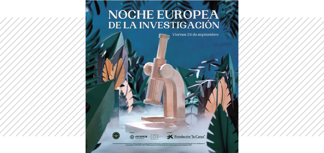 Poster of the Research Fair at CaixaForum Madrid