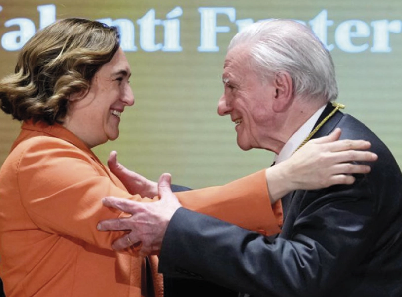 The City Council of Barcelona
awards the Gold Medal of Scientific Merit
to Dr. Valentín Fuster
