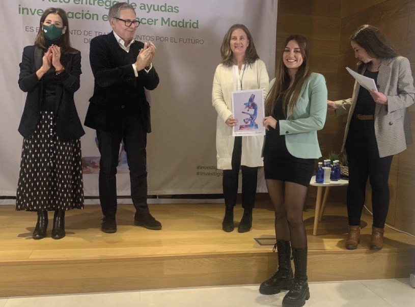 Support from the AECC - the Spanish Association Against Cancer