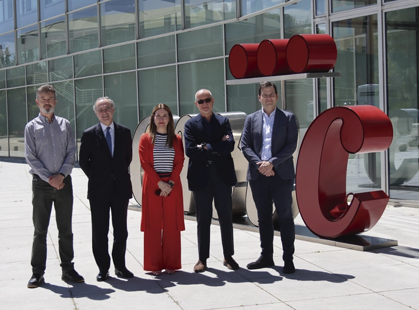 Visit by the Mapfre Foundation to the CNIC