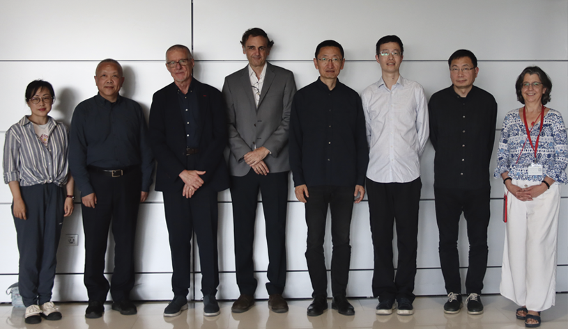 Visit by the University of Shanghai to the CNIC