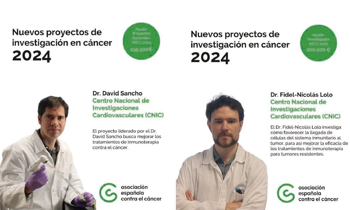 CNIC researchers receive AECC funding for their projects