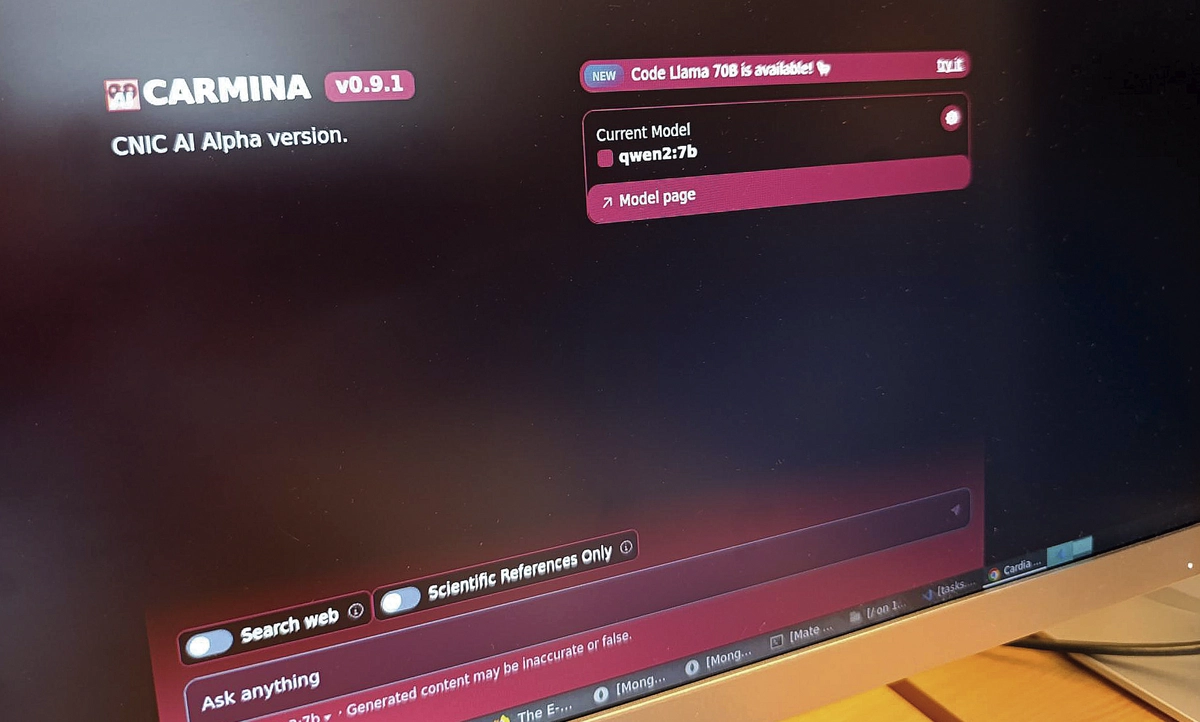 CARMINA: The AI model for cardiovascular research developed by the CNIC