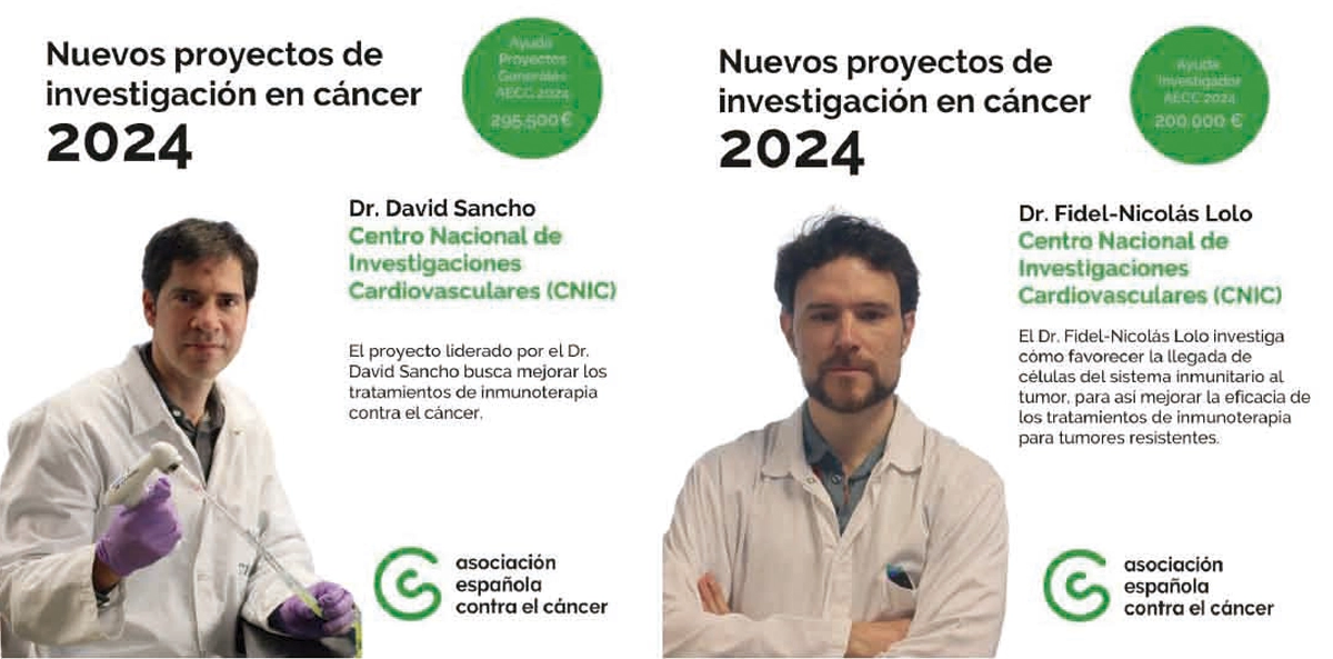 CNIC researchers receive AECC funding for their projects