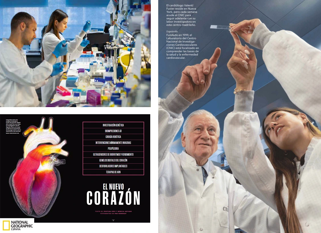 El trabajo investigador del CNIC, portada de National Geographic España