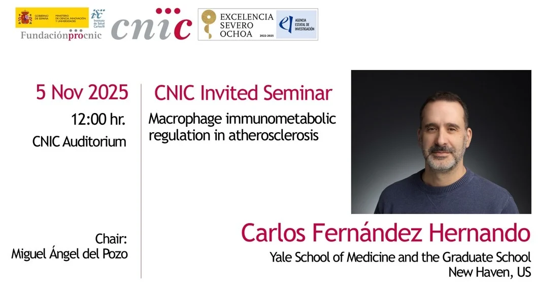 Cartel del seminario de Carlos Fernández Hernando