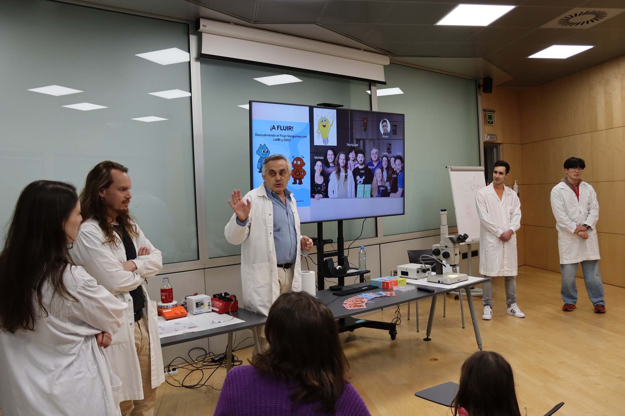 ¡A Fluir! Descubriendo el Flujo Sanguíneo con LAMI y OSCI (Taller Aterosclerosis).