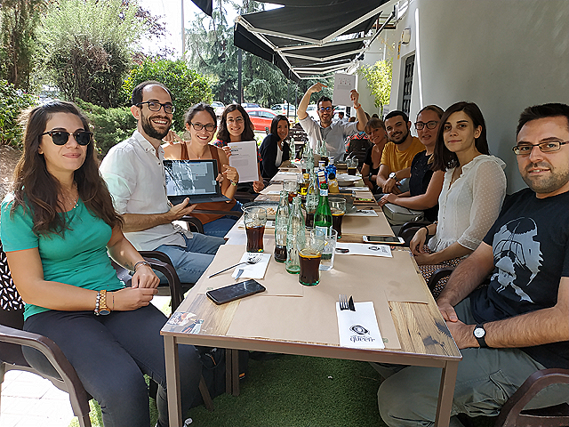 Octubre 2019. ¡Por fin celebramos el paper de Carol y Carmen! El Monte Carlo también estaba invitado.