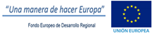 Fondo Europeo de Desarrollo Regional "Una manera de hacer Europa"