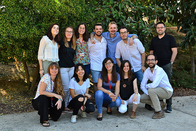 Julio 2019. Foto de grupo en el campus.