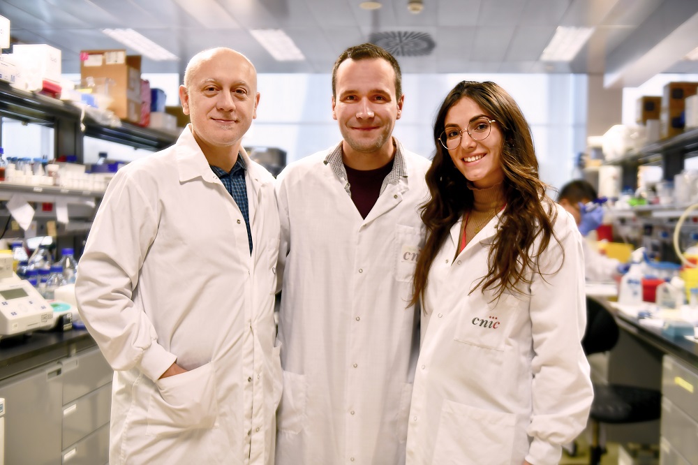 Andrés Hidalgo, Jose María Adrover y Alejandra Aroca