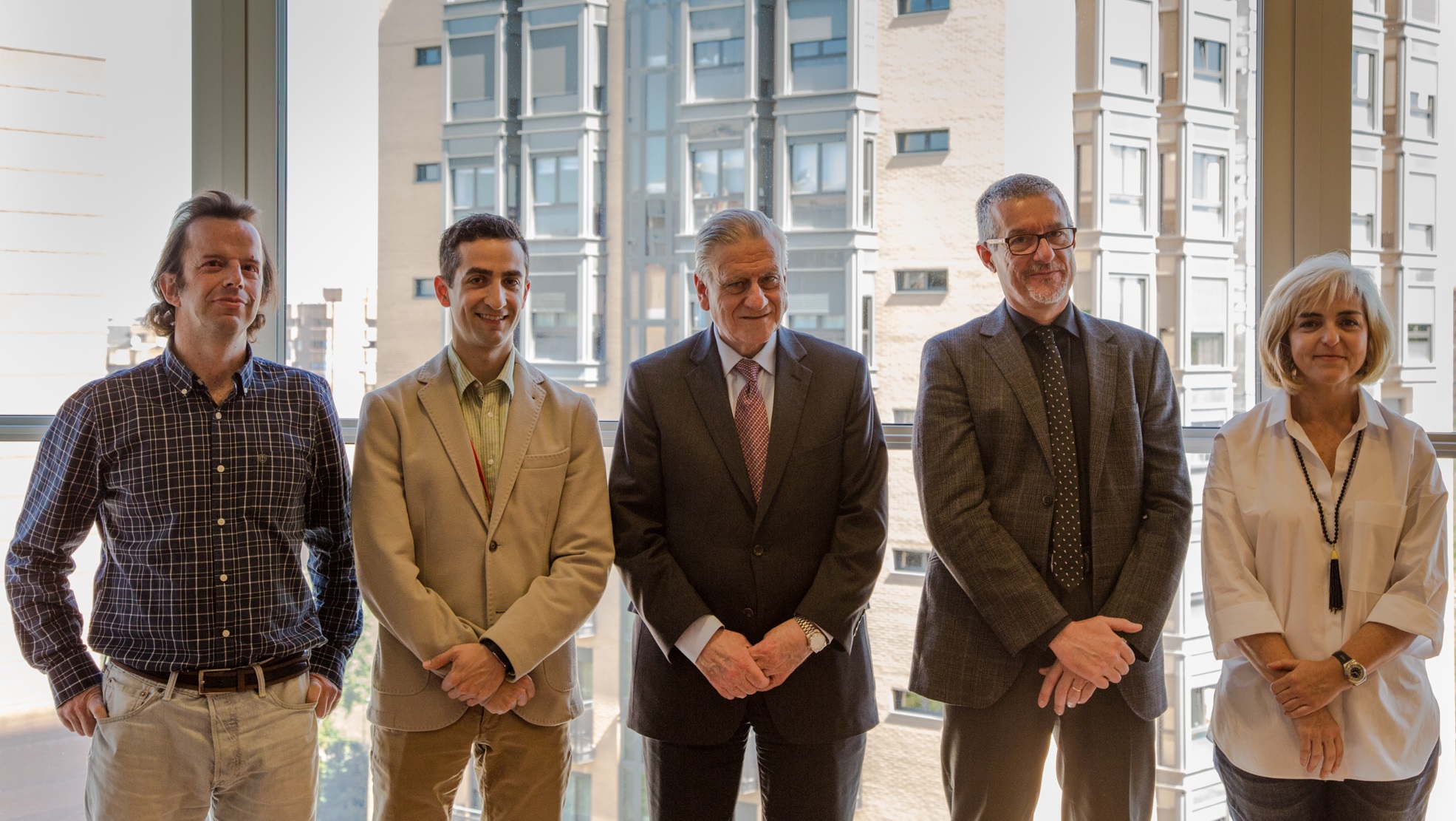 Ignacio Flores, Juan M. Fernández-Alvira, Valentín Fuster, Vicente Andrés y Beatriz Dorado