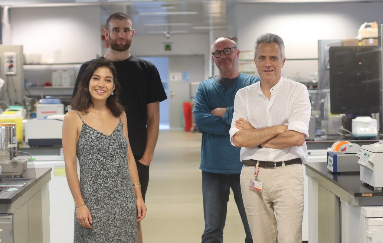 Rebeca Piñeiro-Sabarís, Marcos Siguero-Álvarez, Donald McGrogan y José Luis de la Pompa.