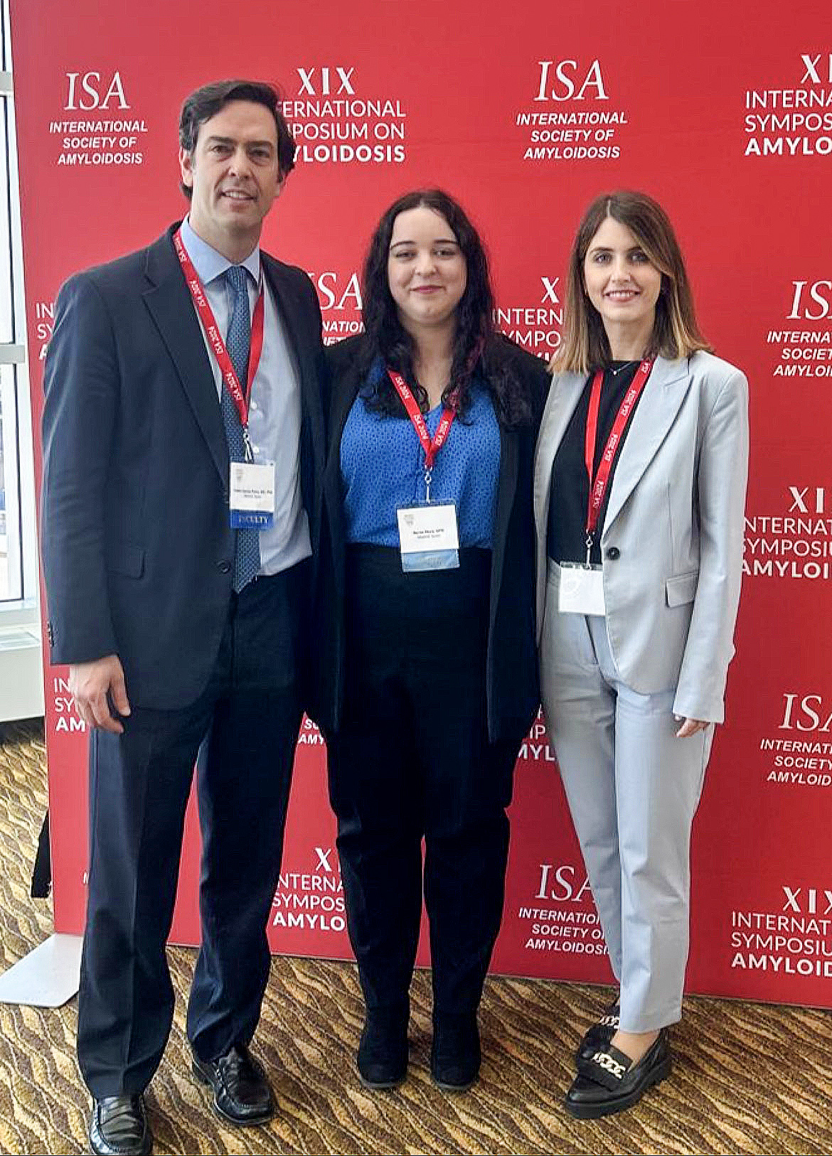 Dr. Pablo García-Pavía junto con la Dra. Noelia Mora y la Dra. Belén Peiró