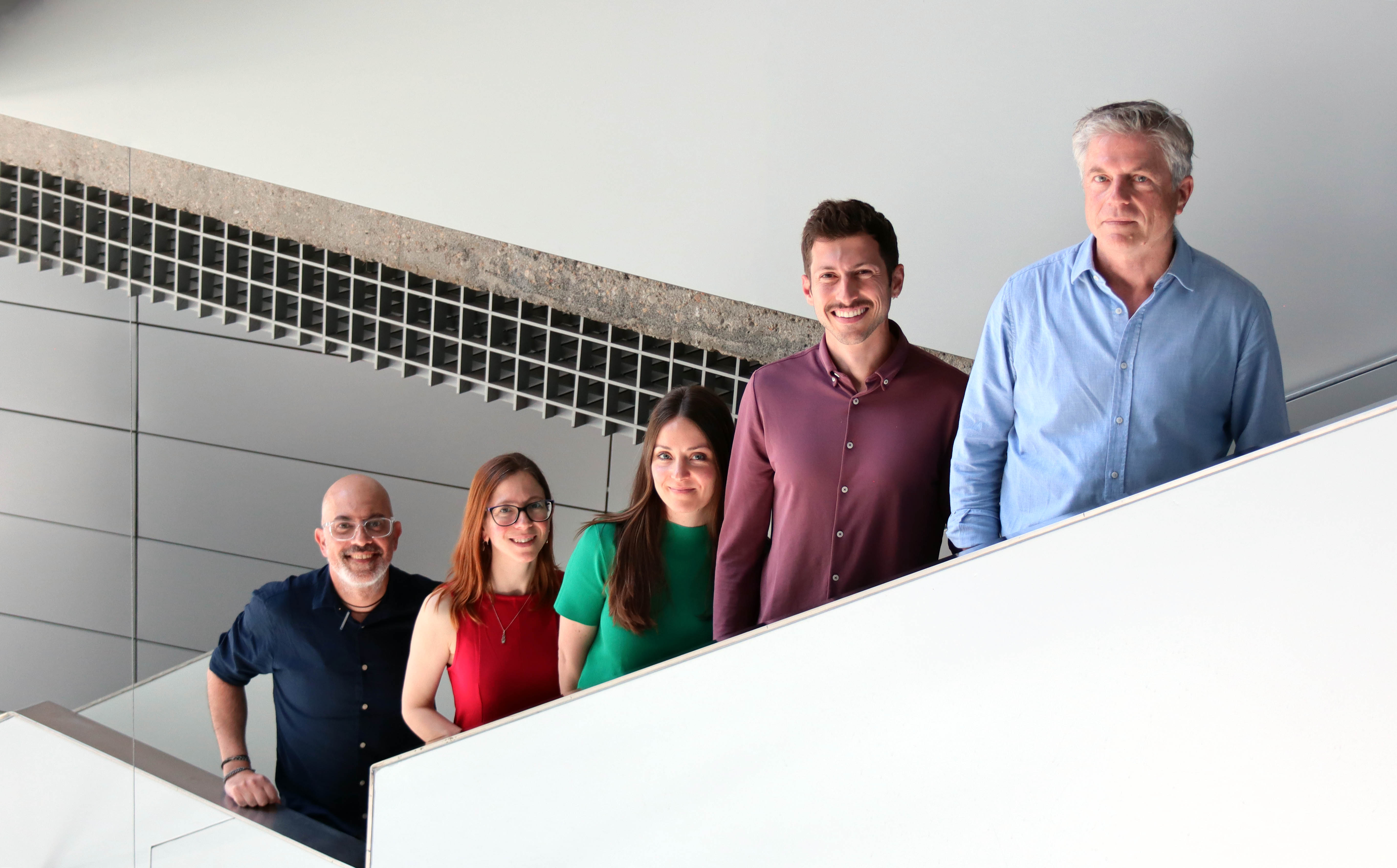 Jorge Nicolás Domínguez, Susana Temiño, Morena Raiola, Miquel Sendra y Miguel Torres. 