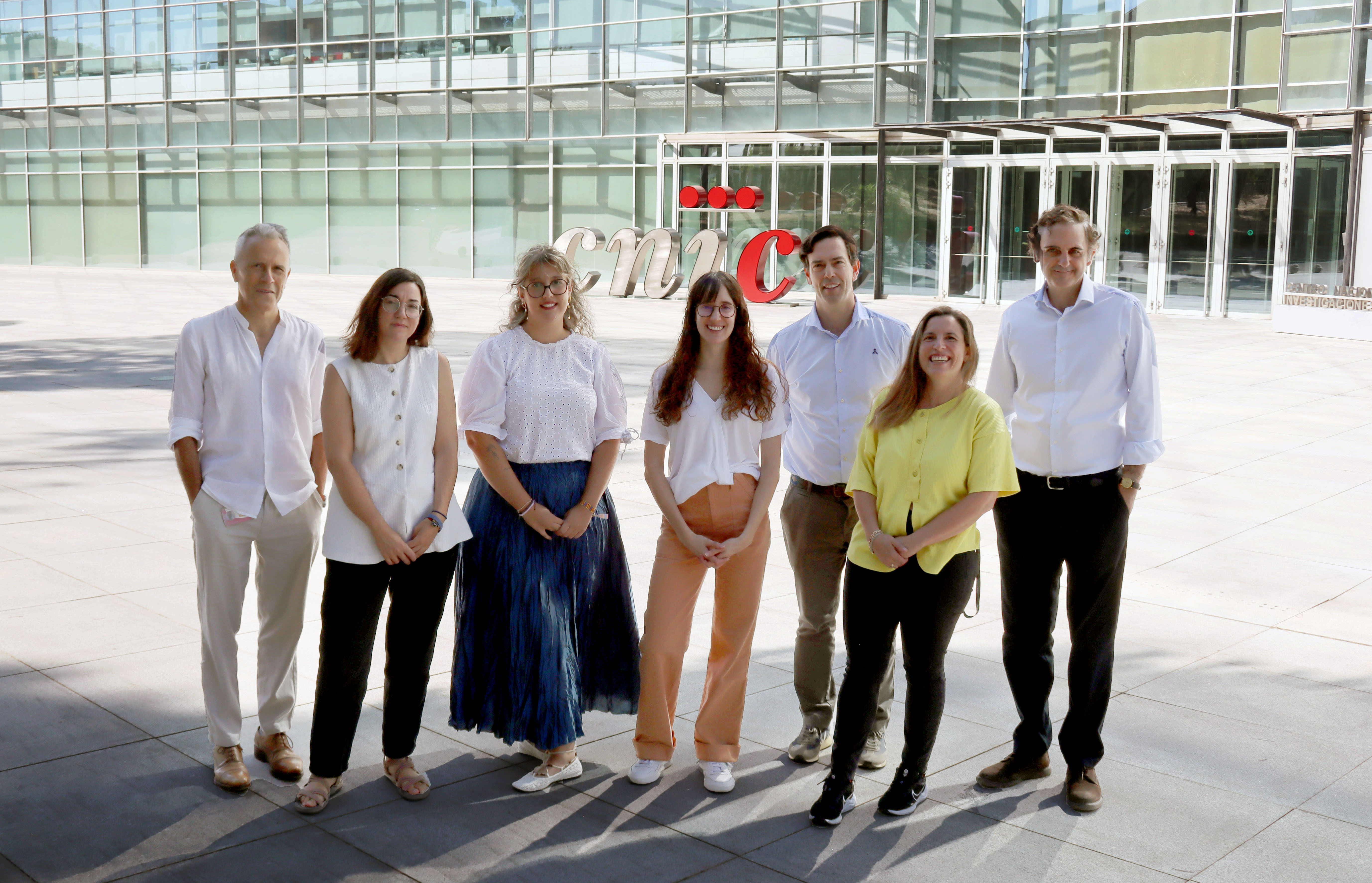 José Luis de la Pompa, Blanca Rubio, Rocío Serrano, Laura Lalaguna, Pablo García Pavía, María López Olañeta y Enrique Lara.
