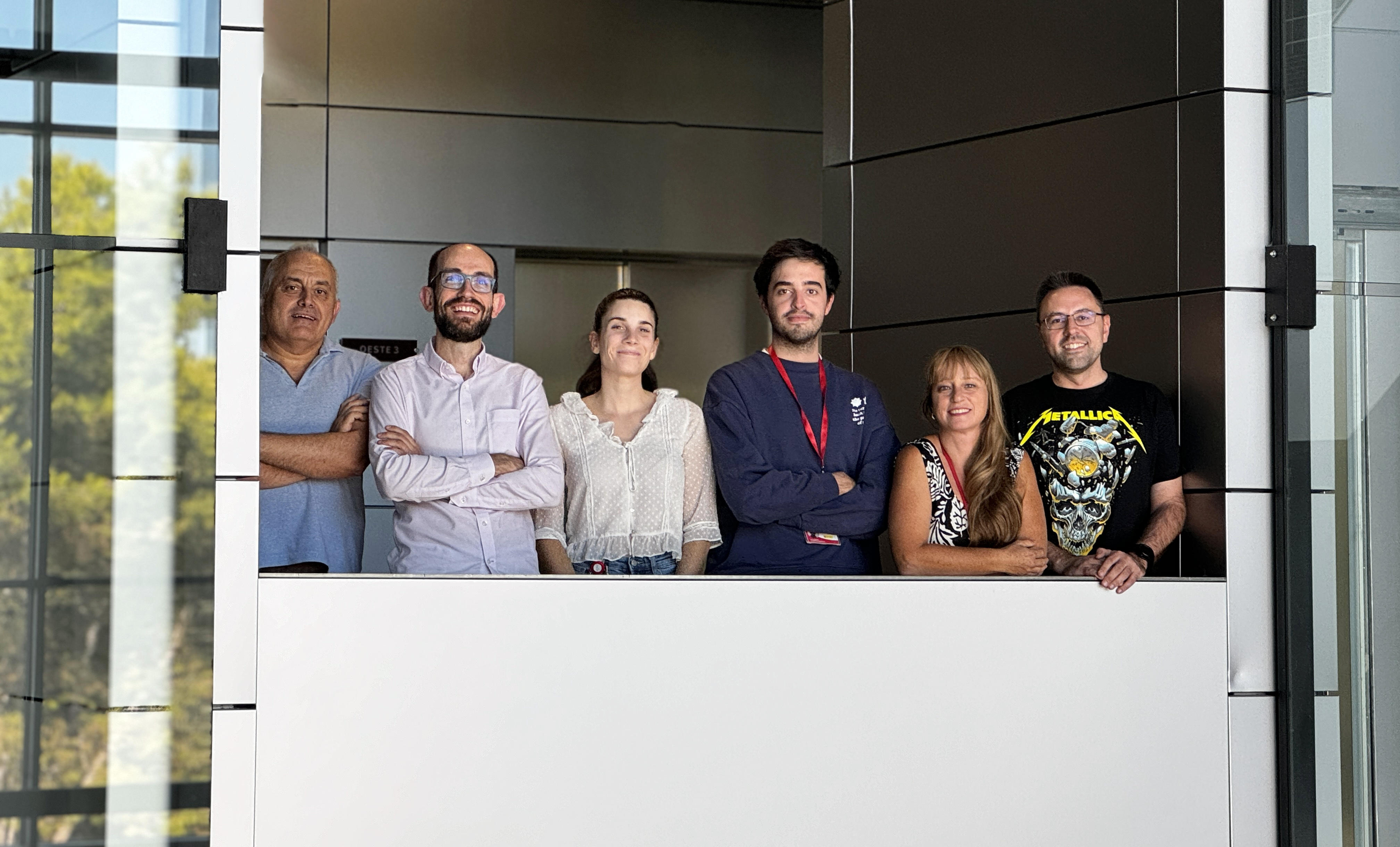 Miguel Ángel del Pozo, Jorge Alegre-Cebollada, Carla Huerta-López, Alejandro Clemente-Manteca, Diana Velázquez-Carreras, and Elías Herrero-Galán.
