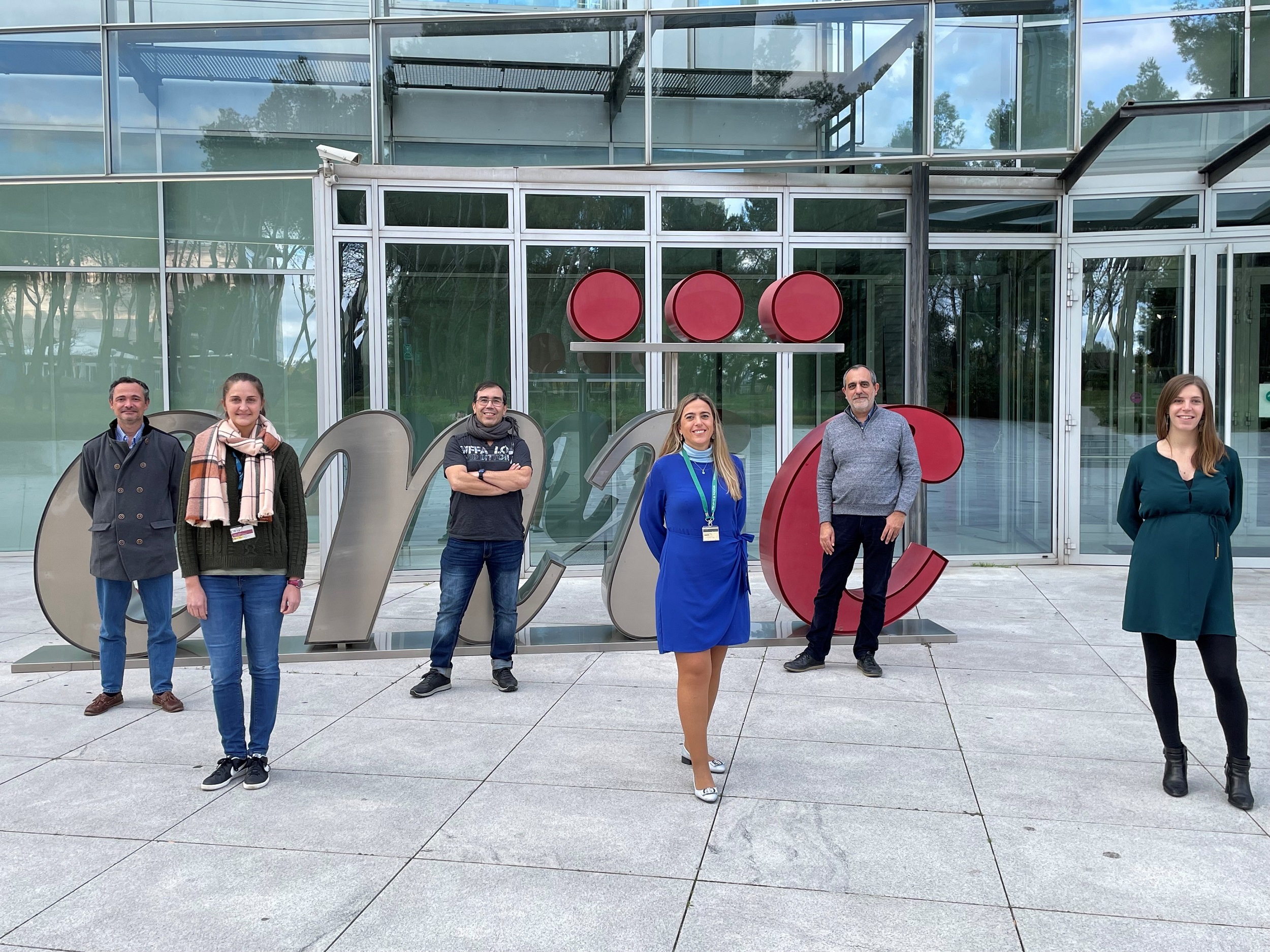 Alfonso Mora, Ayelén Santamans, Luis Leiva, Guadalupe Sabio, José Antonio Enríquez y Barbara Gonzalez Terán.