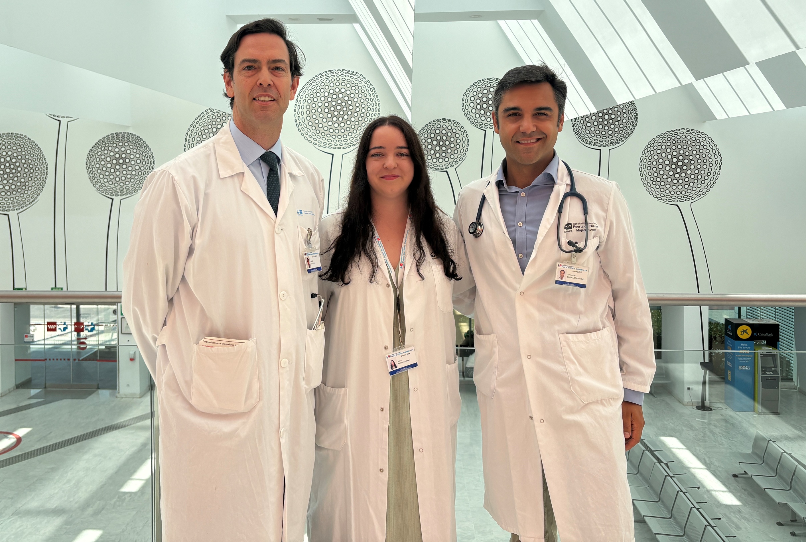 Pablo García-Pavía, Nerea Mora Ayestarán y Fernando Domínguez