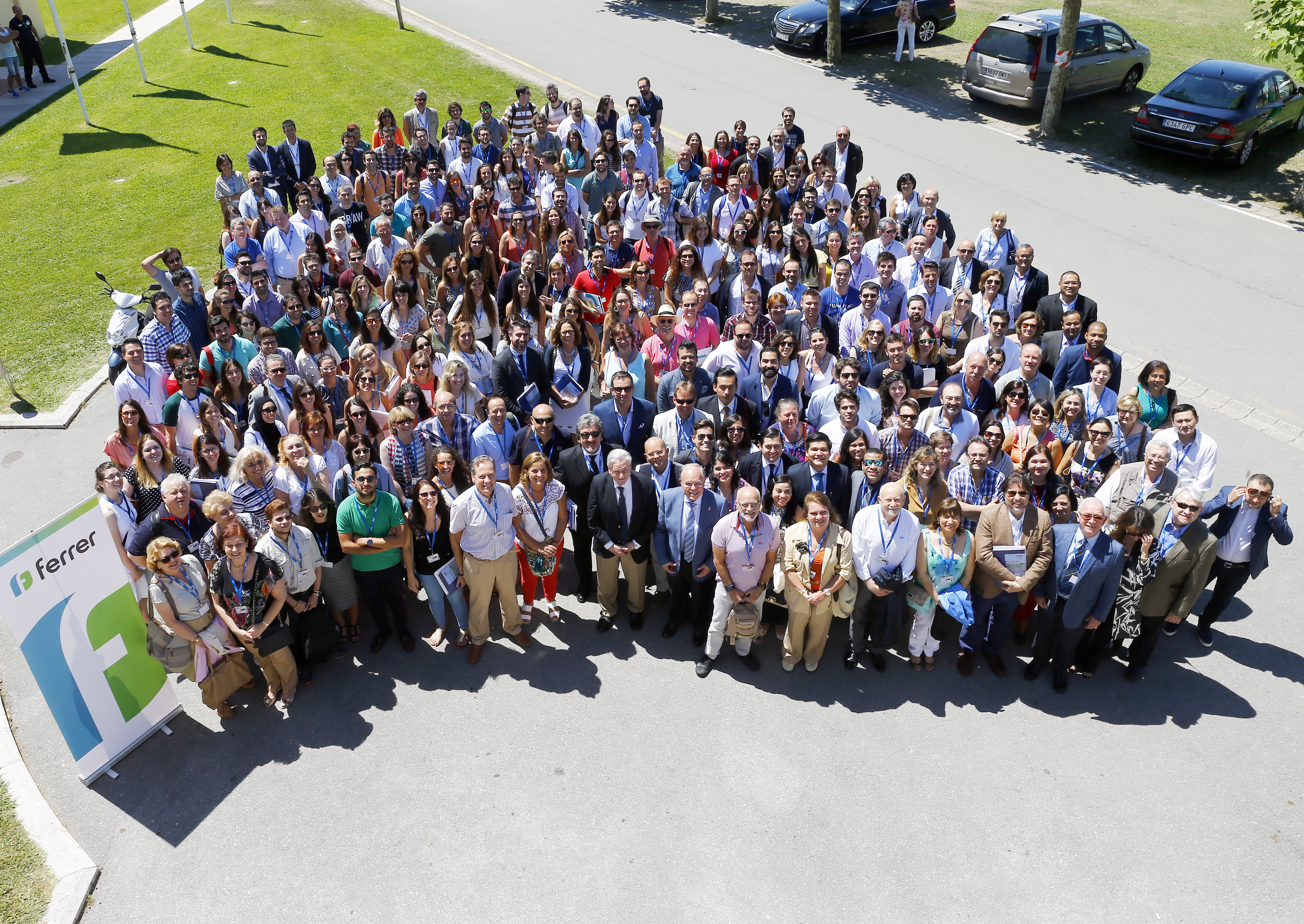 El Dr. Fuster con los participantes del curso. Foto Esteban Cobo/UIMP  