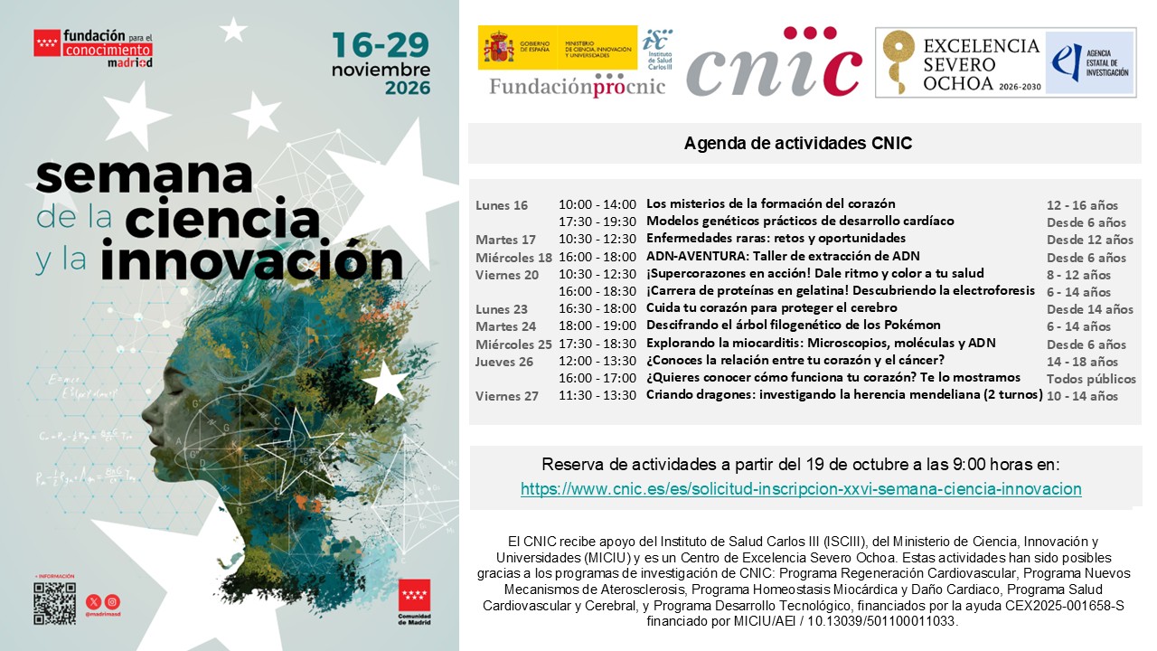 Imagen Poster Semana de la Ciencia