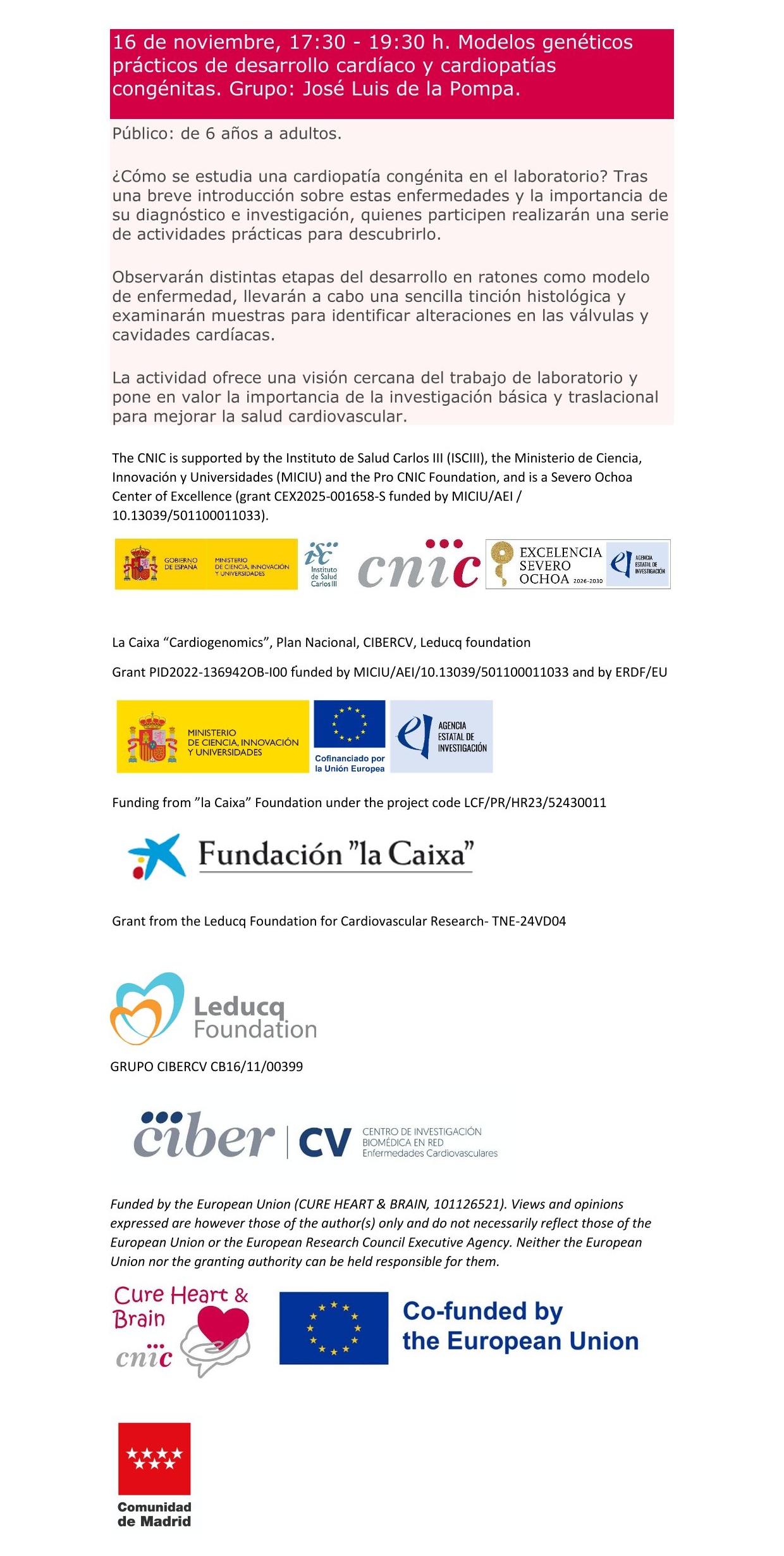 Semana Ciencia Modelo Geneticos