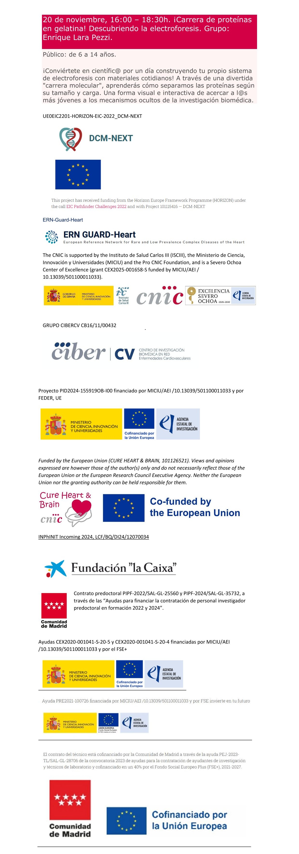 Semana Ciencia Carrera
