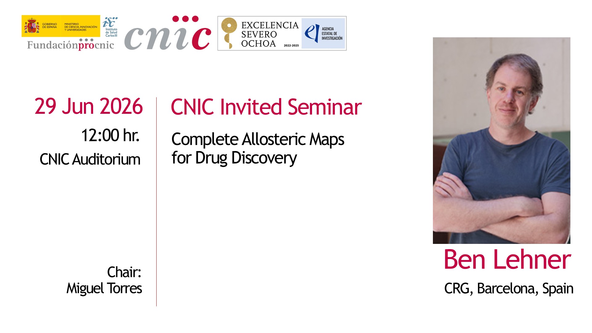 Ben Lenher Poster CNIC Seminars
