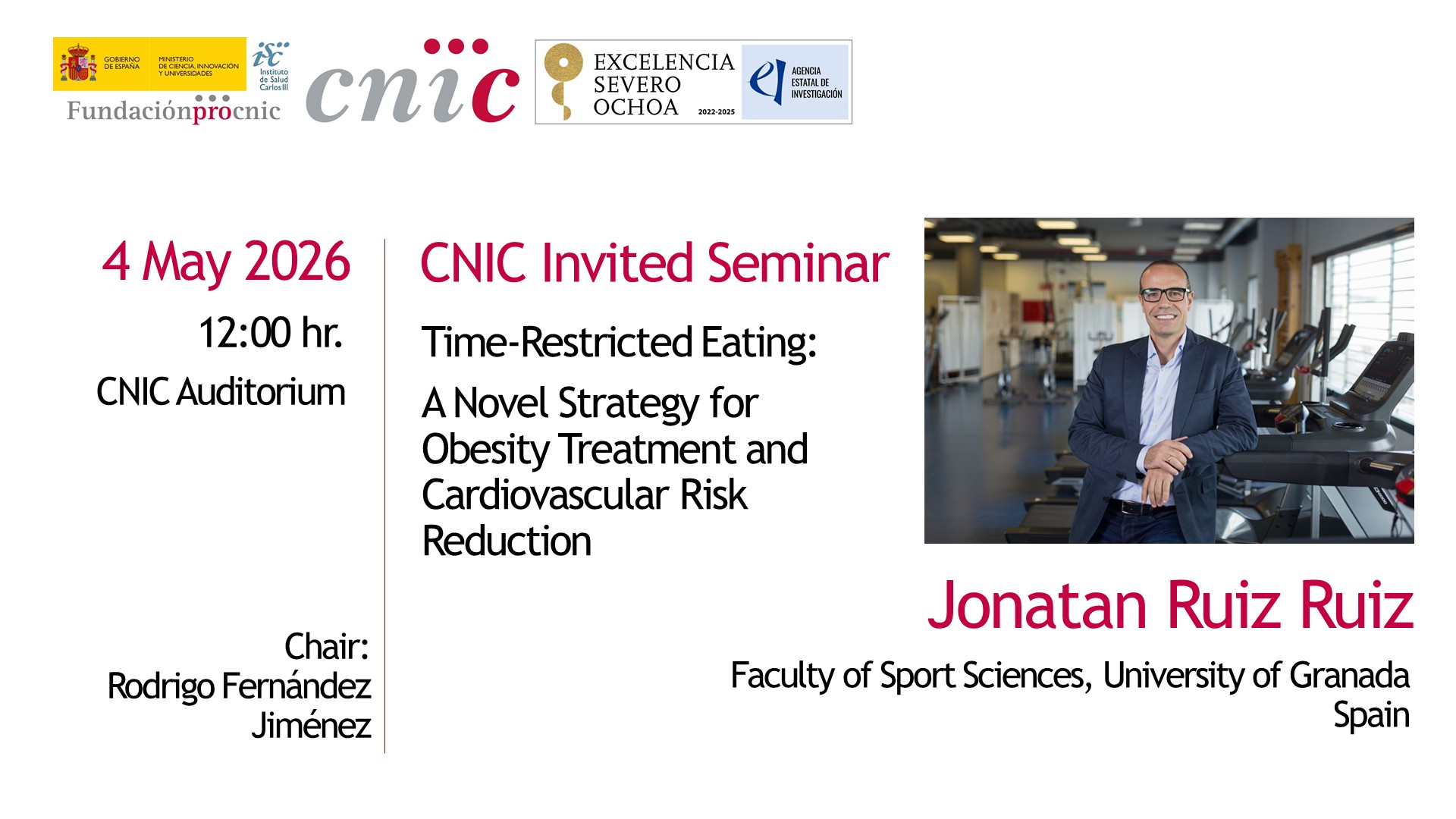 CNIC Seminars Ruiz Jonatan Ruiz Poster