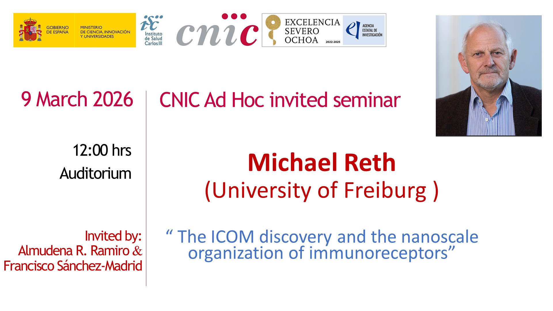 Poster CNIC Seminars M. Reth