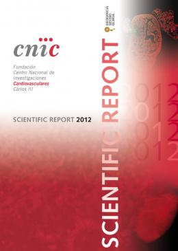 Scientific Report 2012