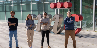 Miguel Palomino Segura, Georgiana Crainiciuc, Jon Sicilia y Andrés Hidalgo