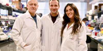 Andrés Hidalgo, Jose María Adrover y Alejandra Aroca