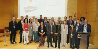 Participantes del congreso junto al Dr. Valentín Fuster