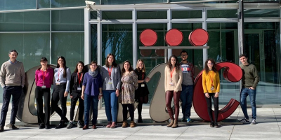 De izquierda a derecha: Enrique Lara-Pezzi, Laura Lalaguna, Laura Ramos, Elena González, María Villalba, Claudia Camarero, Marina López, Betel Olaizola, Ascensión Rey, Carlos Martí, Elísabet Bello y Javier Larrasa