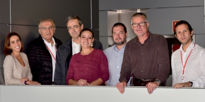 Foto: Gabriela Guzmán Martínez, José Jalife, Luis Jesús Jiménez Borreguero, Cristina González Gómez, José Rivera Torres, Vicente Andrés y David Filgueiras.