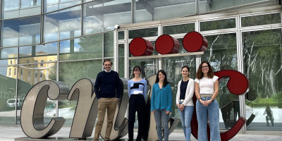 Enrique Lara-Pezzi, Laura Lalaguna, Benedetta Coppe, Nadia Mercader y María  Galardi-Castilla.
