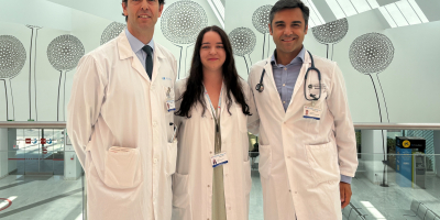 Pablo García-Pavía, Nerea Mora Ayestarán y Fernando Domínguez