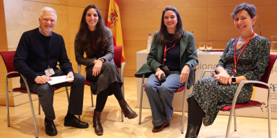 Héctor Bueno, Ana Devesa, Ana García Álvarez y Alessia Ferrarini.