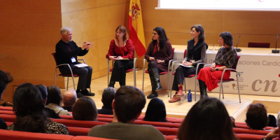 Dr. Héctor Bueno, Sandra Fernández, Dra. Inés García Lunar, Dra. Ana Dopazo y Dra. Ana García Álvarez