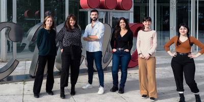 Mercedes Ricote, María Piedad Menéndez-Gutiérrez,  Jesús Porcuna,  Ana Paredes, Vanessa Núñez e Irene Calero.