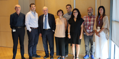 Vicente Andrés, Borja Ibáñez, Valentín Fuster, Ana García Álvarez, José Javier Fuster, Inés García Lunar, Antonio Quesada y Virginia Mass Ruiz.