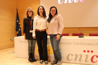 Mª Ángeles Moro, Susana Carmona y Marta Cortés