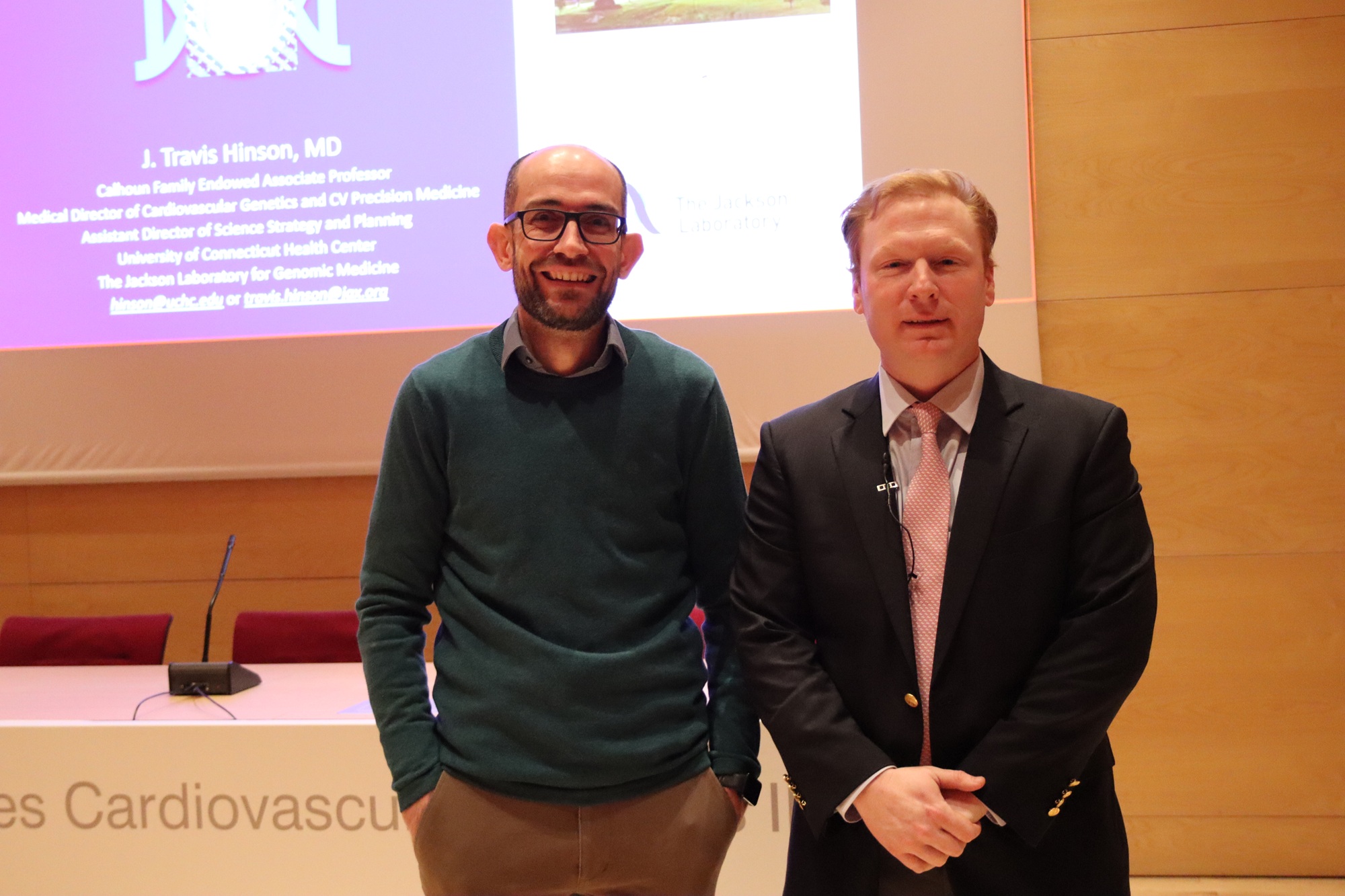 Jorge Alegre and Travis Hinson